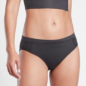 Athleta Cross Train Bikini Bottom size L Black